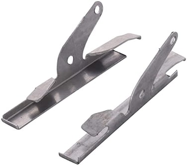 TechnologyLK 4 Jalousie Window Glass Clip for Pan Am Look Jalousie Clip Set Left and Right Hand