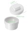 KZPA 4 PVC Sewer Outlet Cleaning Adapter with Threaded Pipe Cover Joint PVC DWV Drainage Sewer Cleaning Fitting for Drainage Pipeline System
