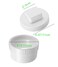 KZPA 4 PVC Sewer Outlet Cleaning Adapter with Threaded Pipe Cover Joint PVC DWV Drainage Sewer Cleaning Fitting for Drainage Pipeline System
