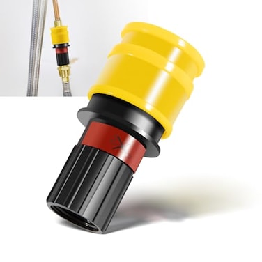ZEZHIMI 46138000 12 Faucet Spout Quick Coupling Replacement for Grohe 22 GPM Premium Bathroom Accessory Replacement