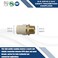 XFITTING 5 Pack CPVC Brass Plumbing 34 Adapter Standard Female CPVC to Brass NPT National Pipe Tapered