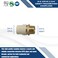 XFITTING 5 Pack CPVC Brass Plumbing 34 Adapter Standard Female CPVC to Brass NPT National Pipe Tapered