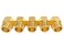 Bumugufu 5 Pack Solid Brass 12 Female NPT x 12 Male NPT Thread Brass Hex Pipe Fittings Adaptor