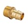 EFIELD 5Pack Pex A Full Flow Expansion Brass Fitting 1x 1 Male NPT Adapter ASTM F1960PEX19600195PCS