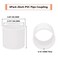 Lswteiz 6Pack 2 PVC Pipe Coupling Adapter Pipe Fittings S x S Contractor Pack Schedule 40 Heavy Duty 2 Inch PVC Slip Socket Connectors for DIY Shelf Garden Support Structure White