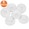 CKVIHAV 6Pack 3 Inch PVC Male Threaded Pipe End Cap 3 PVC Pipe Male Thread Plug Adaptor SCH40 NPT Plug Pipe Fitting for Plumbing Water Line