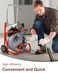 TIKSCIENCE 91037 Cable Repair Coupling 38Inch Fit for RIDGID Drain Cleaning Cable IW Cable Repair End Part