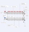 A BST ABST PEX Manifold10 Loop Stainless Steel Floor Radiant Heat Manifold Kit with 12 Adapters Included for Hydronic Radiant Floor Heating