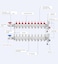 A BST ABST PEX Manifold10 Loop Stainless Steel Floor Radiant Heat Manifold Kit with 12 Adapters Included for Hydronic Radiant Floor Heating