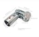 FLEXKEA Adjustable 2Way Pipe Connector Metal Clamp Fittings for 1 OD 254 mm Stainless Steel Rail Chain Link Fence Bolts and Nuts Included 4 Set
