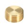 ANPTGHT 38 NPT Plug Brass Pipe Fitting Counter sunk Thread Internal Hex Head Style Male Pipe Pack of 8
