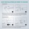 Aolemi Male Connector 12 Inch by 12 Inch Push Fit PEX Fittings 2 Pack with Disconnect Clip PushtoConnect PEX