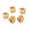 BathAce Brass Reducer Hex Bushing Threaded Pipe Fitting Heavy Duty Extension Fitting Adapter 34 Male NPT x 14 Female NPT 5