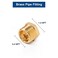 BathAce Brass Reducer Hex Bushing Threaded Pipe Fitting Heavy Duty Extension Fitting Adapter 34 Male NPT x 14 Female NPT 5