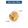 BathAce Brass Reducer Hex Bushing Threaded Pipe Fitting Heavy Duty Extension Fitting Adapter 34 Male NPT x 14 Female NPT 5