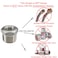 beduan Beduan Stainless Steel Reducer Hex Bushing 12 Male NPT to 38 Female NPT Reducing Cast Pipe Adapter Fitting