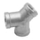 beduan Beduan Tee 34 NPT Female Y Shaped 3 Way Cast Pipe Fitting Stainless Steel 304