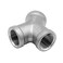 beduan Beduan Tee 34 NPT Female Y Shaped 3 Way Cast Pipe Fitting Stainless Steel 304