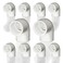 Boltigen 10PCS 1Inch PVC 90 Degree Elbow 2 Way Right Angle Adapter Fittings Pipe Corner Connector for Sch40 PVC Pipe DIY Frame