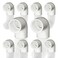 Boltigen 10PCS 1Inch PVC 90 Degree Elbow 2 Way Right Angle Adapter Fittings Pipe Corner Connector for Sch40 PVC Pipe DIY Frame