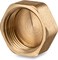 Lakesstory Brass Pipe Cap Lid 34 Female Brass Pipe Cap NPT 34 inch Female