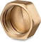 Lakesstory Brass Pipe Cap Lid 34 Female Brass Pipe Cap NPT 34 inch Female
