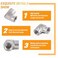 carvedexquisitely Carvedexquisitely Stainless Steel Pipe Fitting 90 Degree Barstock Street Elbow 14 NPT Female x 14 NPT Female 2 Pack