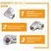 carvedexquisitely Carvedexquisitely Stainless Steel Pipe Fitting 90 Degree Barstock Street Elbow 14 NPT Female x 14 NPT Female 2 Pack