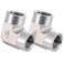 carvedexquisitely Carvedexquisitely Stainless Steel Pipe Fitting 90 Degree Barstock Street Elbow 14 NPT Female x 14 NPT Female 2 Pack