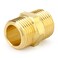 ChillWaves 14 NPT Brass Pipe Fitting Kit 6 14 NPT Male Hex Nipple6 14 NPT Female Hex CouplingThread Adapter12PACK