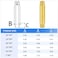 ChillWaves Brass Pipe Fitting Long Nipple Pipe 34 NPT Male x 34 NPT Male Thread 4 Length100MM1PACK