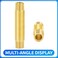 ChillWaves Brass Pipe Fitting Long Nipple Pipe 34 NPT Male x 34 NPT Male Thread 4 Length100MM1PACK