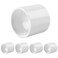 Cinsda 5 Pack 2 Inch SCH40 PVC Pipe Coupling Adapter Heavy Duty UPVC Slip x Slip Connection ASTM D2466 Standard for Plumbing Irrigation Pool Systems