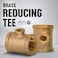 SUPPLYGIANT CSSU0340 34 x 14Inch Reducing Tee Two Size with Female Threaded Connections Ends Brass Construction Higher Corrosion Resistance Economical Easy to Install 14