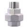 DERPIPE Cast Pipe Fittings Union 34 NPT Female x 34 NPT Male Stainless Steel 304 FittingClass 150