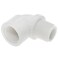Dsjnf PVC pipe fitting connector pipe corner adapter white 90degree elbow joint suitable for cold and hot water pipes in household sewers white 8pcs
