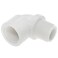 Dsjnf PVC pipe fitting connector pipe corner adapter white 90degree elbow joint suitable for cold and hot water pipes in household sewers white 8pcs