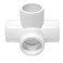 DSYBJR DSY 12 4 Way Elbow PVC Pipe Fitting Adapter 4 Way SCH40 Connector 20 PACK
