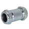 Eastman 458 Inch Long Pattern Compression Coupling 114 Inch IPS Galvanized Steel 20568