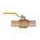 EFIELD 1 Inch Brass Full Port Ball Valve For PexA Pipe ASTM F1960 Expansion Connection Only Yellow HandleVALVE155