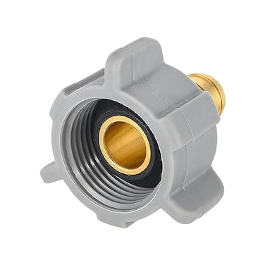 EFIELD 12 Inch Pex X 78 Inch Toilet Ballcock Nut Swivel Straight Adapter Brass Plumbing FittingPEX1807307