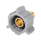 EFIELD 12 Inch Pex X 78 Inch Toilet Ballcock Nut Swivel Straight Adapter Brass Plumbing FittingPEX1807307