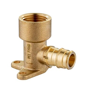 EFIELD Pex A Expansion Full Flow Brass Fitting 12x 12 Female NPT Dropear Elbow ASTM F1960PEX1960116