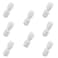 ESHIONG Push to Connect Fittings for Reverse Osmosis Water Filter 14 Equal Straight Coupling UnionNSF Certified Plastic ro Fittings pack 8