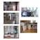 ESHIONG Push to Connect Fittings for Reverse Osmosis Water Filter 14 Equal Straight Coupling UnionNSF Certified Plastic ro Fittings pack 8
