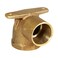 SUPPLYGIANT Everflow Supplies CFDL0001NL 1 Nominal Diameter No Lead Cast Brass 90 Degree Elbow with Sweat Socket and Female Threaded Connect