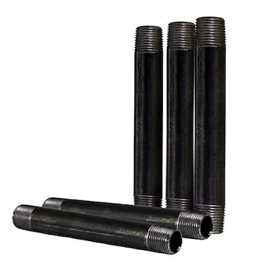 SUPPLYGIANT Everflow Supplies NPBL38105 Black Nipple Pipe 38 x 10