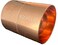 EZ-FLUID EZFLUID Plumbing 112 C X C LF Copper Coupling Pressure Copper Fitting With Roll Pipe Tube StopSweat Solder Connection for ResidentialCommercial 1 Pack