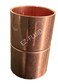 EZ-FLUID EZFLUID Plumbing 114 C X C LF Copper Coupling Pressure Copper Fitting With Roll Pipe Tube StopSweat Solder Connection for ResidentialCommercial 1 Pack