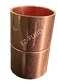 EZ-FLUID EZFLUID Plumbing 114 C X C LF Copper Coupling Pressure Copper Fitting With Roll Pipe Tube StopSweat Solder Connection for ResidentialCommercial 1 Pack